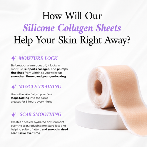 Age-Defying Silicone   Collagen Sheets